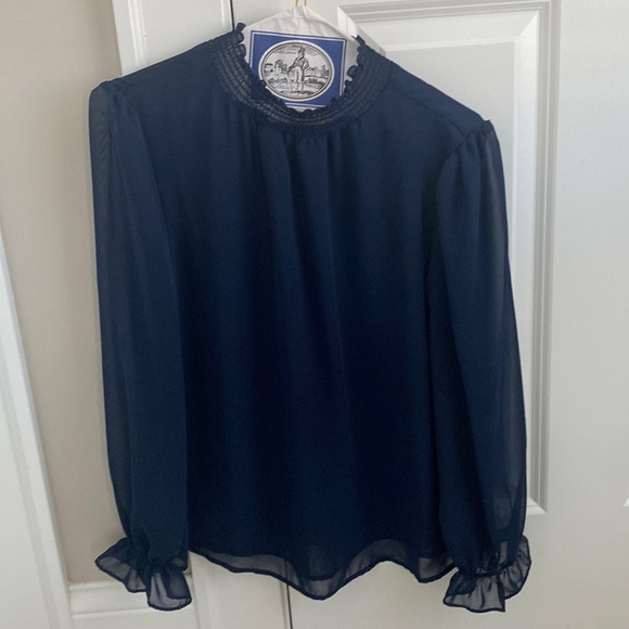 1.STATE Mock neck Blouse NWT - Picture 4 of 9